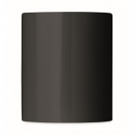 Günstiger farbiger Keramikbecher in einer Box Farbe schwarz vierte Ansicht