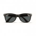 Sonnenbrille UV400 bedrucken Farbe schwarz erste Ansicht