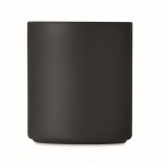 Tassen aus Kunststoff zum Bedrucken im Vollfarbdruck Farbe schwarz dritte Ansicht
