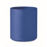 Tassen aus Kunststoff zum Bedrucken im Vollfarbdruck Farbe blau erste Ansicht
