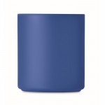 Tassen aus Kunststoff zum Bedrucken im Vollfarbdruck Farbe blau dritte Ansicht