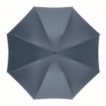 Faltbarer Regenschirm bedrucken RPET Farbe blau fünfte Ansicht