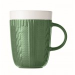Werbeartikel Tasse mit Aufdruck Farbe grün zweite Ansicht