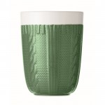 Werbeartikel Tasse mit Aufdruck Farbe grün dritte Ansicht