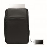 Notebook-Rucksack mit 16'' Farbe schwarz dritte Ansicht