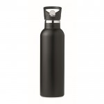 Thermosflasche mit Tragetasche Farbe schwarz neunte Ansicht