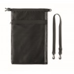 Wasserdichte Tasche mit Netz Farbe schwarz zweite Ansicht