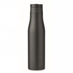 Flasche mit Magnetverschluss Farbe schwarz fünfte Ansicht