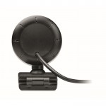 Webcam mit Mikrofon und Lichtring Farbe Schwarz sechste Ansicht
