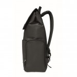 Notebook-Rucksack mit Taschen Farbe schwarz zweite Ansicht