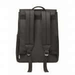 Notebook-Rucksack mit Taschen Farbe schwarz vierte Ansicht