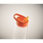 Flasche mit klappbarem Ausguss Farbe orange zweites Detailbild