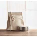 Lunchbox-Set mit Tasche Farbe beige Stimmungsbild