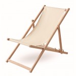 Strandstühle aus Holz Farbe beige