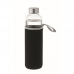 Flasche mit Neoprenhülle Farbe schwarz fünfte Ansicht