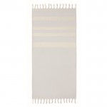 Recyceltes Pareo-Handtuch 140 g/m2 Farbe Grau