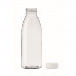 Flasche aus RPET, BPA-frei bedrucken Farbe transparent zweite Ansicht