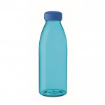 Flasche aus RPET, BPA-frei bedrucken Farbe blau