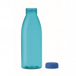 Flasche aus RPET, BPA-frei bedrucken Farbe blau zweite Ansicht