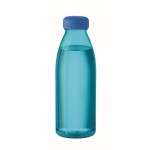 Flasche aus RPET, BPA-frei bedrucken Farbe blau dritte Ansicht