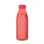 Flasche aus RPET, BPA-frei bedrucken Farbe rot dritte Ansicht