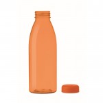 Flasche aus RPET, BPA-frei bedrucken Farbe orange zweite Ansicht