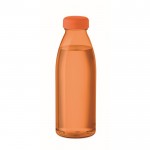 Flasche aus RPET, BPA-frei bedrucken Farbe orange dritte Ansicht