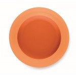 Flasche aus RPET, BPA-frei bedrucken Farbe orange vierte Ansicht