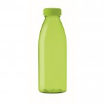 Flasche aus RPET, BPA-frei bedrucken Farbe lindgrün erste Ansicht