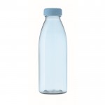 Flasche aus RPET, BPA-frei bedrucken Farbe hellblau erste Ansicht