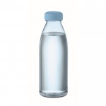 Flasche aus RPET, BPA-frei bedrucken Farbe hellblau dritte Ansicht