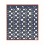 Bingospiel mit Ihrem Logo bedrucken Farbe Holzton zweite Ansicht