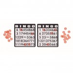 Bingospiel mit Ihrem Logo bedrucken Farbe Holzton dritte Ansicht