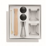 Cocktail-Set mit mehreren Teilen Farbe Silber vierte Ansicht