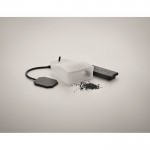 Teebeutel aus Silikon mit Boden als Werbeartikel Farbe Schwarz drittes Detailbild