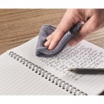 Notizbuch mit löschbarem Kugelschreiber und 18 Blatt Papier Farbe Schwarz Stimmungsbild 3 mit Druck