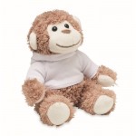Stofftier-Affe für Sublimierung Farbe Weiß