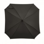 Quadratischer Regenschirm, winddicht, 27'' Farbe Schwarz sechste Ansicht