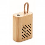 Bluetooth-Lautsprecher 5.0 kompakt aus Bambus Farbe Holzton