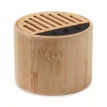 Kabellose Lautsprecher 5.3 aus Bambus Farbe Holzton