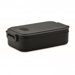 Recycelte Lunchbox bedrucken, luftdicht Farbe Schwarz