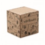 Wildblumensamen mit Schachtel bedrucken Farbe Beige fünfte Ansicht