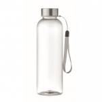 Transparente, auslaufsichere Tritan Renew™-Flasche mit Deckel mit Griff Farbe transparent vierte Ansicht