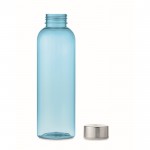 Transparente, auslaufsichere Tritan Renew™-Flasche mit Deckel mit Griff Farbe blau fünfte Ansicht