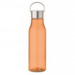 Recycelte, auslaufsichere RPET-Flasche in leuchtenden Farben, 600 ml Farbe orange