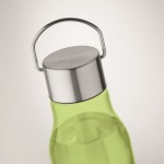 Recycelte, auslaufsichere RPET-Flasche in leuchtenden Farben, 600 ml Farbe lindgrün fünftes Detailbild