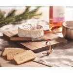 Käsebrett-Set aus Akazienholz mit Messer Farbe holzton Stimmungsbild