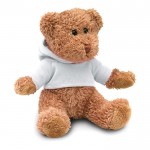 Teddybär mit T-Shirt Werbeartikel Farbe weiß
