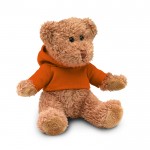 Teddybär mit T-Shirt Werbeartikel Farbe orange erste Ansicht