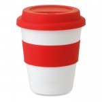 Günstige bedruckbare Tasse To Go Farbe rot